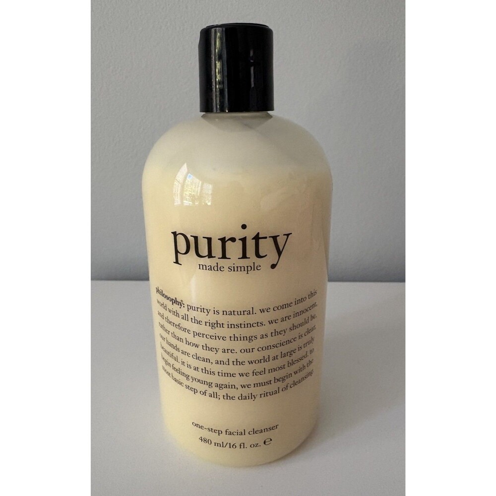 Philosophy Made Simple One Step Facial Cleanser 16 fl oz Seal Broken New!